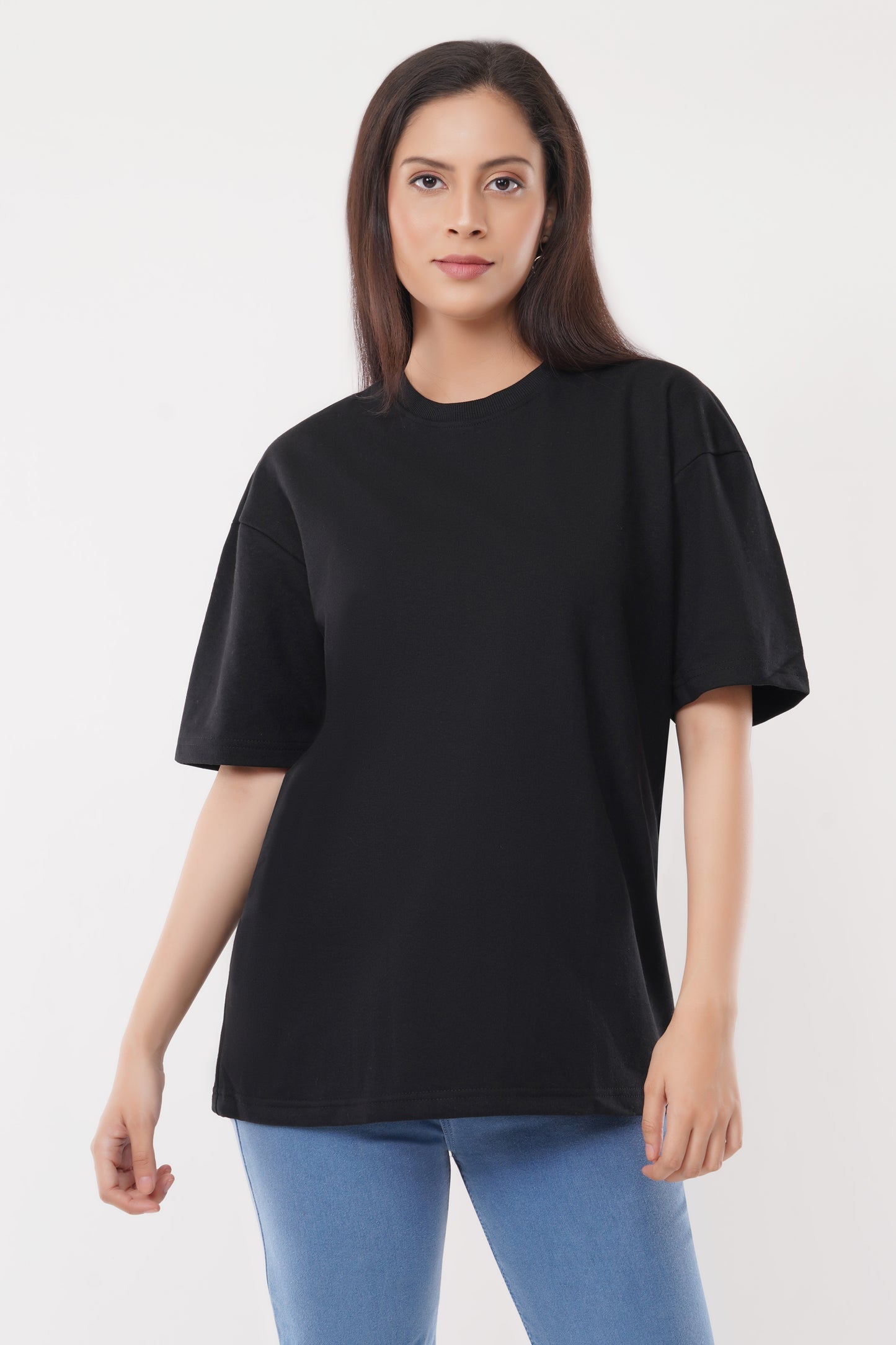 Trendy Black T-Shirt for Women – Effortless Style