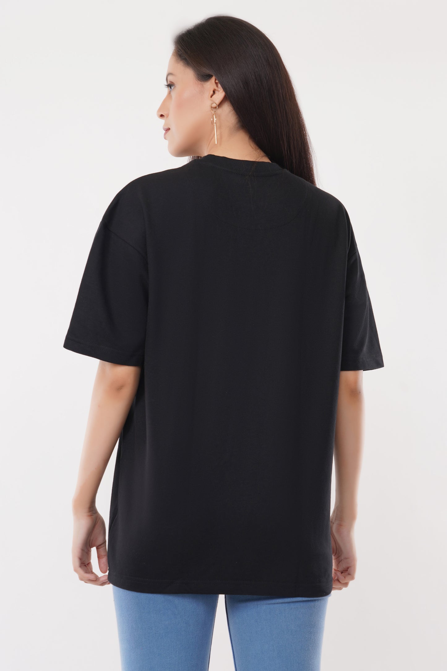 Trendy Black T-Shirt for Women – Effortless Style