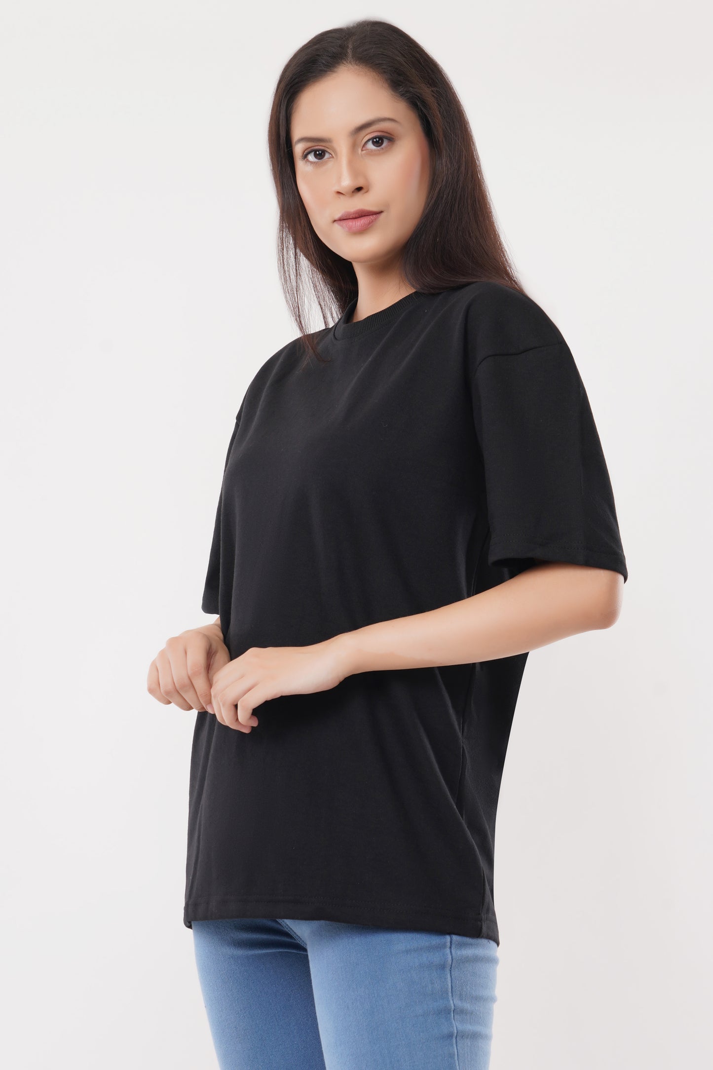 Trendy Black T-Shirt for Women – Effortless Style